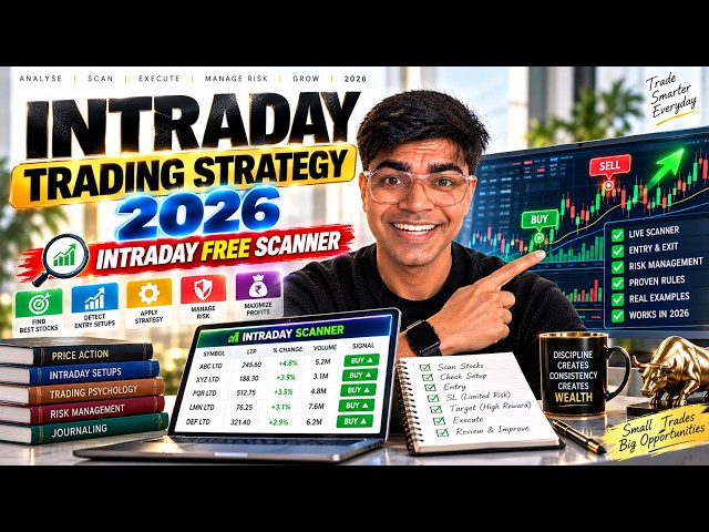 Intraday Trading Strategy 2026 | Intraday Free Scanner | Stock Selection | Intraday Stock Scanner
