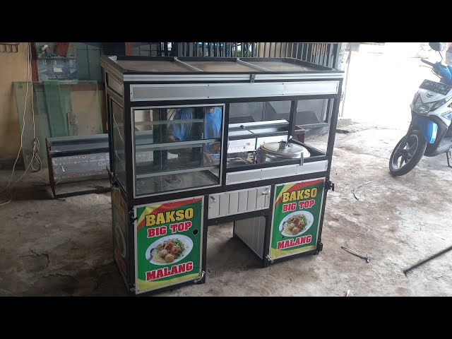 Grobak bakso pengirman buduran model terlaris di 2025 