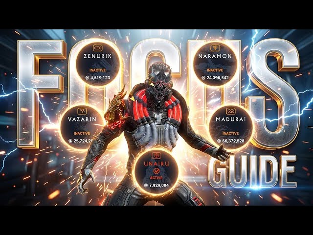 How To Farm Focus In Warframe: The Old Peace Prep Guide & BEYOND 🚀