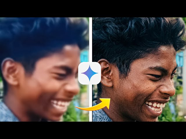 How to Enhance Photo Quality in Google Gemini | Convert Blur Image to HD (AI Prompt Trick)