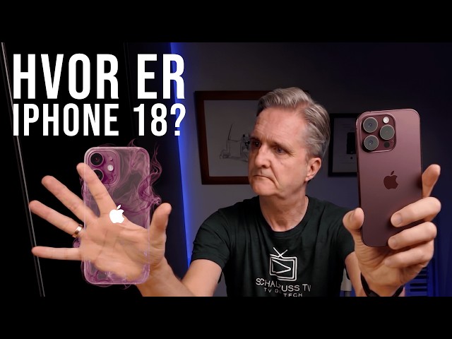 iPhone 18 Pro: Hvor blev den almindelige iPhone 18 af?