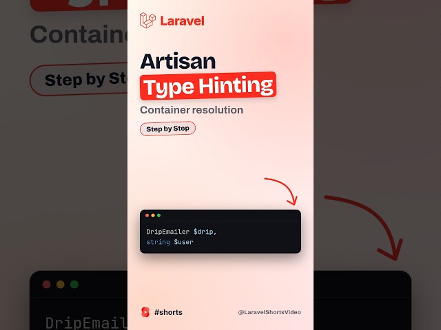 Artisan Type Hinting