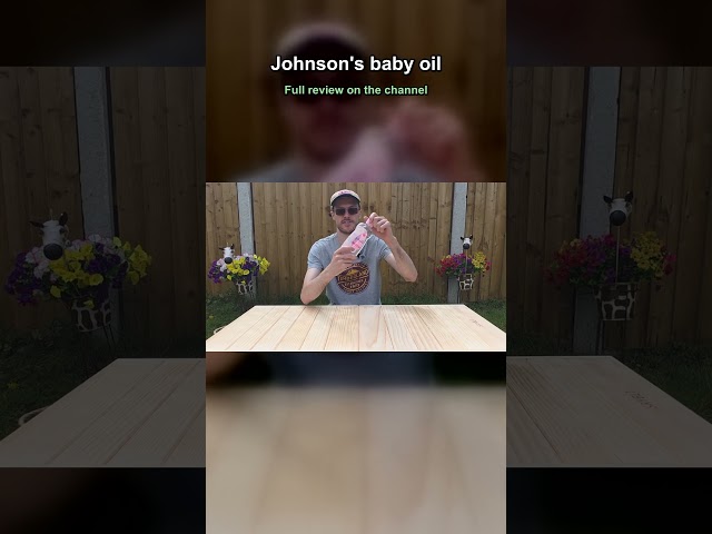 Johnson's baby oil - Super moisturising, baby oil