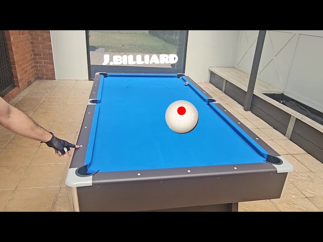 Frozen Ball Shots | When Side Spin Makes the Difference #8ballpool #billiard #poolshots