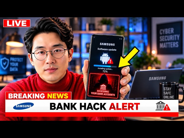 FBI Alert: THIS Samsung Update Hacks Your Bank