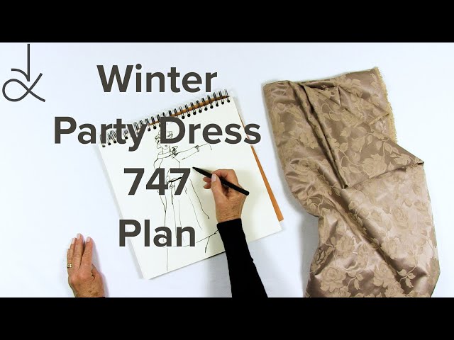 Winter Party Dress in the Planning