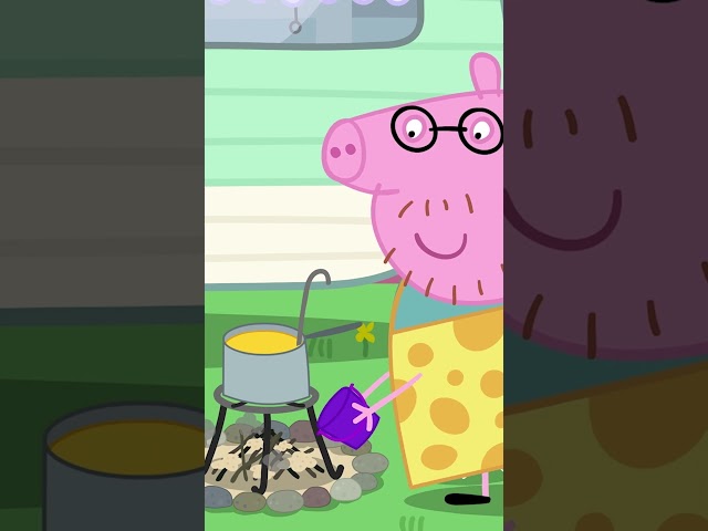 Cheese Fondue! ๐ซ #PeppaPig #Shorts