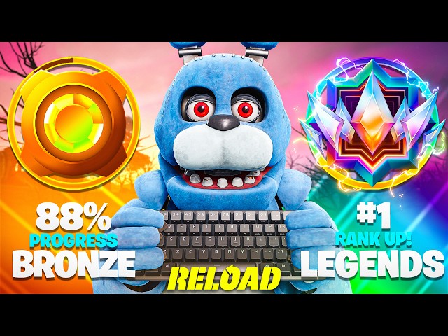 Unranked to UNREAL LEGEND Solo Ranked Reload Speedrun (Fortnitemares)