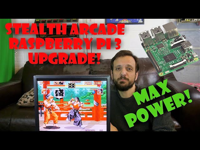Raspberry Pi 3 Monitor Arcade Upgrade