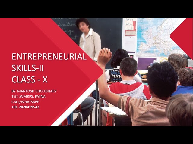 CBSE Class 10 Information Technology (402) – Entrepreneurial Skills – II | Complete Guide for 2026 B