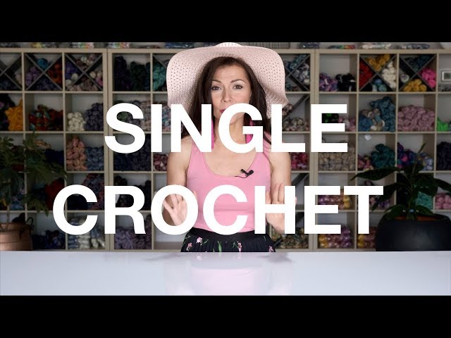 How to Work a Single Crochet (sc)
