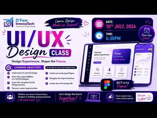UI/UX FOUNDATIONAL CLASS