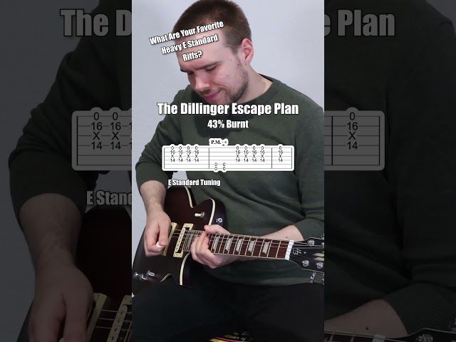 5 Heavy E Standard Guitar Riffs