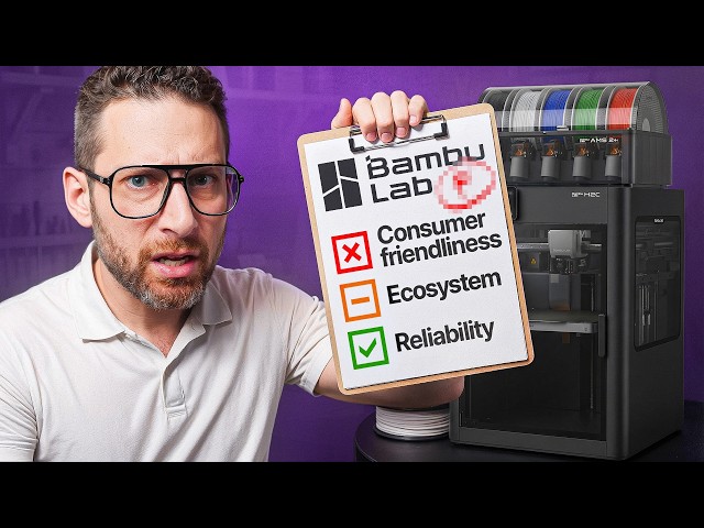 My HONEST Annual Report Card for Each 3D Printer Brand