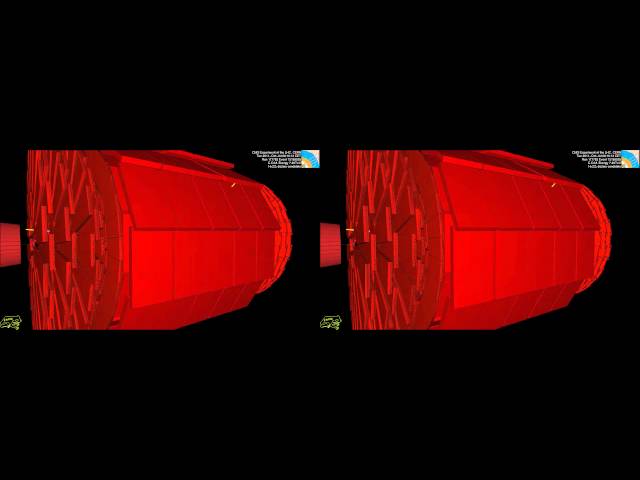 LHC collision event at CMS showing two high energy electrons and muons (CMS Higgs search)