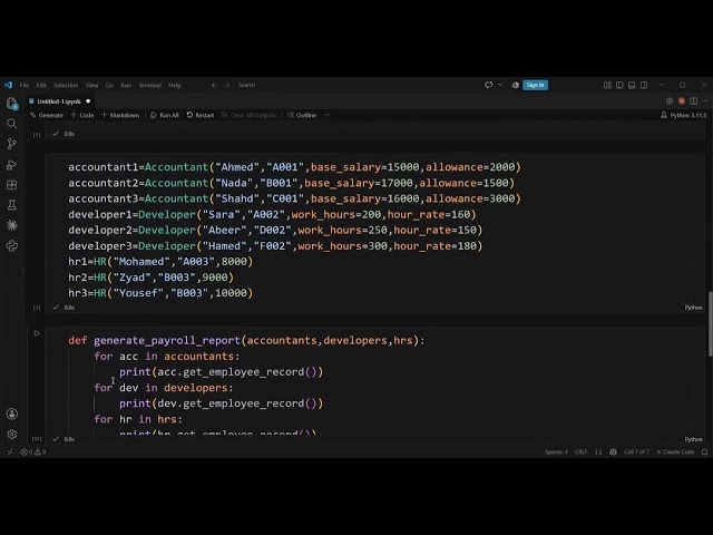 Applying Polymorphism to Payroll Report Function | Employee System