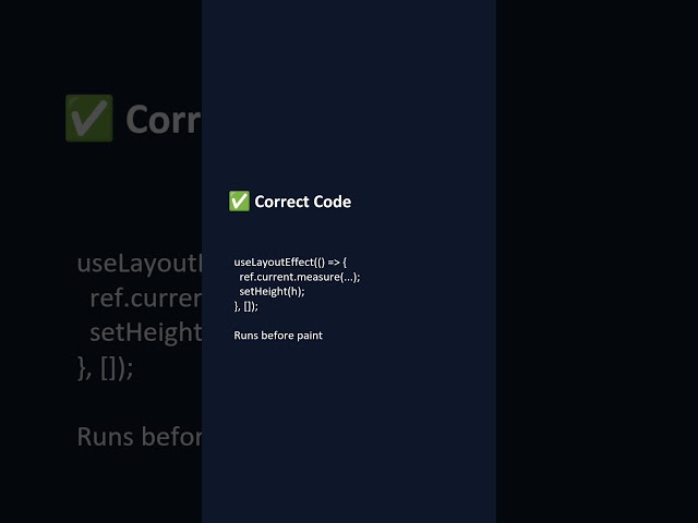 Follow for more React native fixes 💙 #reactnative #coding #mobileappdevelopment #performance