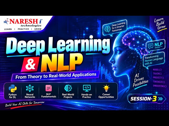 Deep Learning & NLP | Session-2 | Venkat | Naresh IT