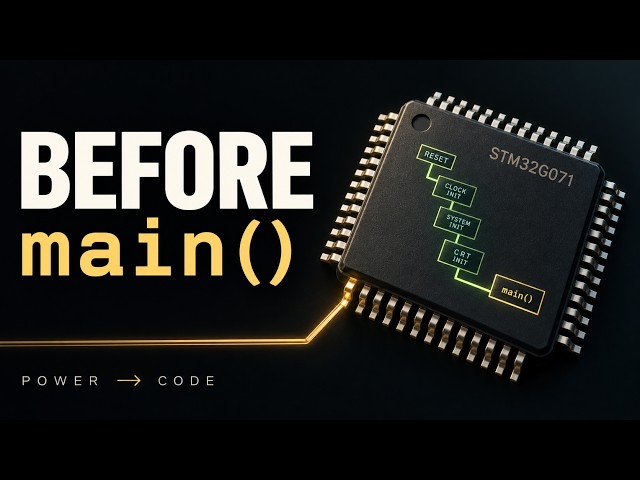 How Your Microcontroller Starts Up — STM32 Explained