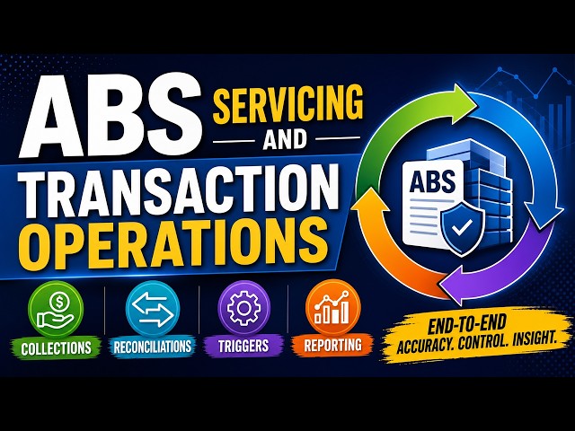ABS Servicing and Transaction Operations: Collections, Reconciliations, Triggers and Reporting