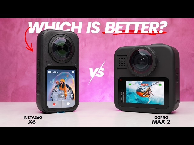 Insta360 X6 vs GoPro Max 2 – Which 360 Camera Is Better in 2026?