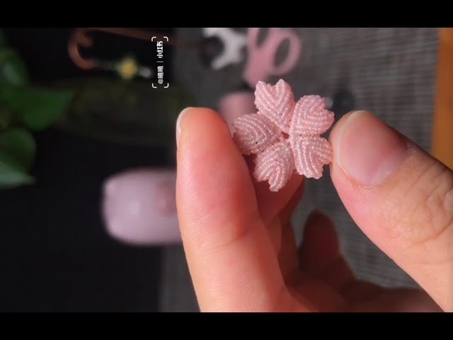 How to make a Macrame flower