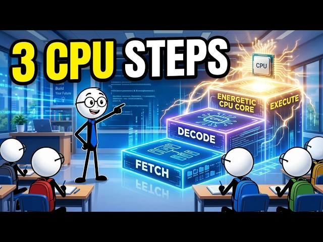 How Does a Computer Execute a Program  Fetch, Decode & Execute Explained