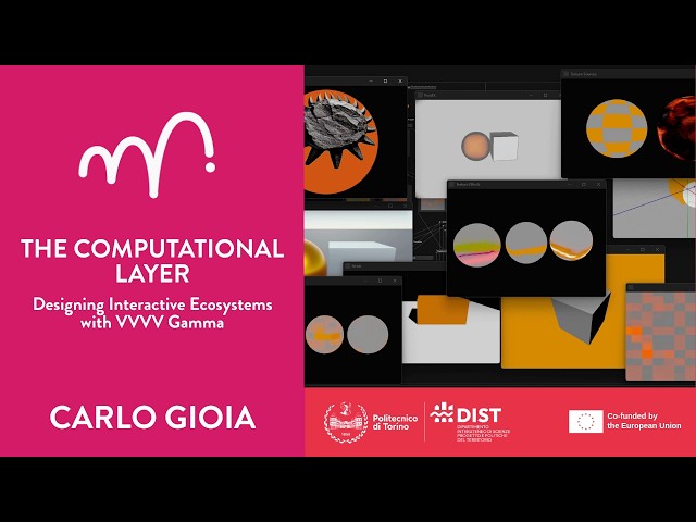 vvvv gamma Fundamentals: Real-Time Visual Programming | Training Course with Carlo Gioia | AVENUE