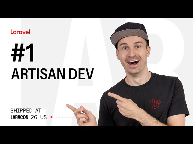 Laravel Finally Has a Real artisan dev Command (Laracon US)