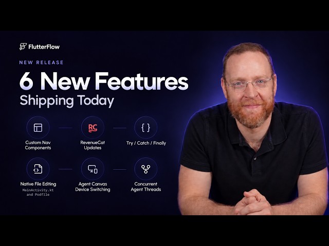 6 New FlutterFlow Features Shipping This Week