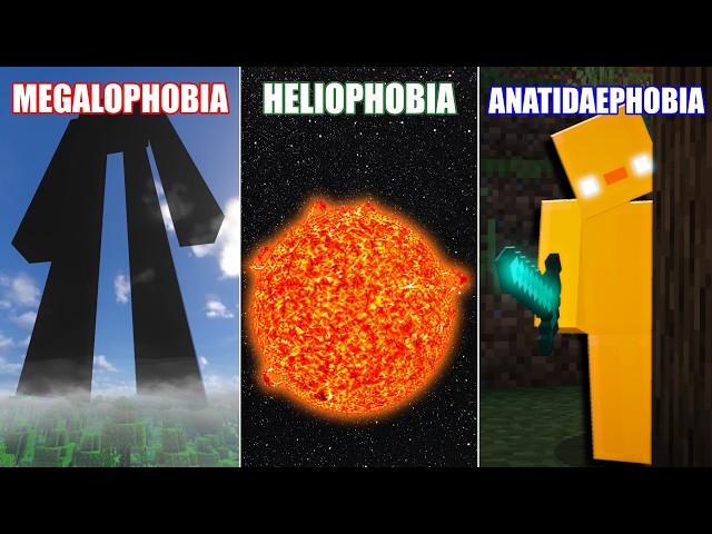 Can You Beat Minecraft with EVERY Phobia?