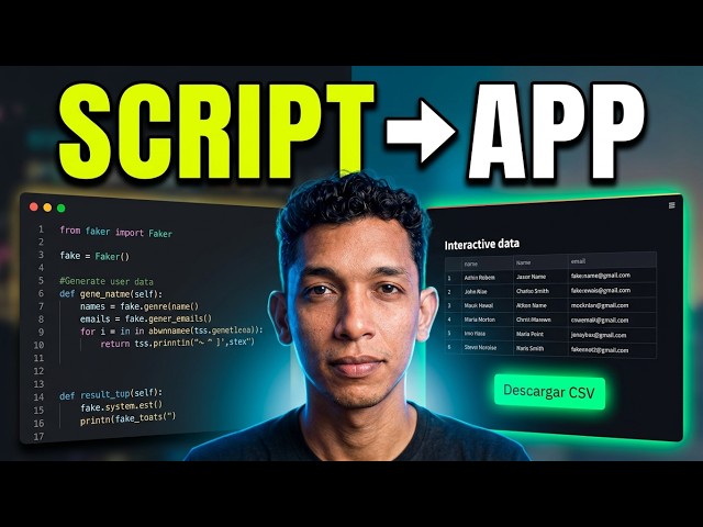 Deja de estudiar Python y empieza a CREAR (Proyecto 100% Práctico)