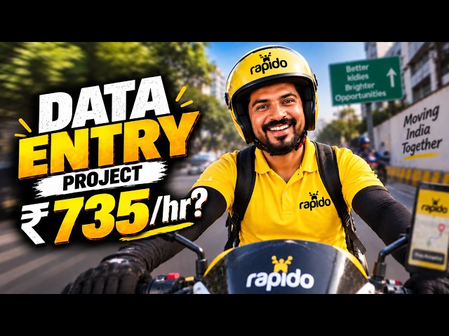 Excel Data Entry work Rs. 735 per hour ❓ (Second Salary)