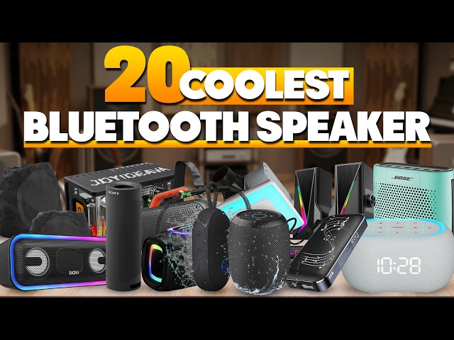 20 Coolest Bluetooth Speakers on Amazon You NEED in 2026!