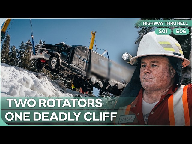 Extracting A Loaded Semi From A 650ft Cliff | Highway Thru Hell Universe Season 1 Episode 6