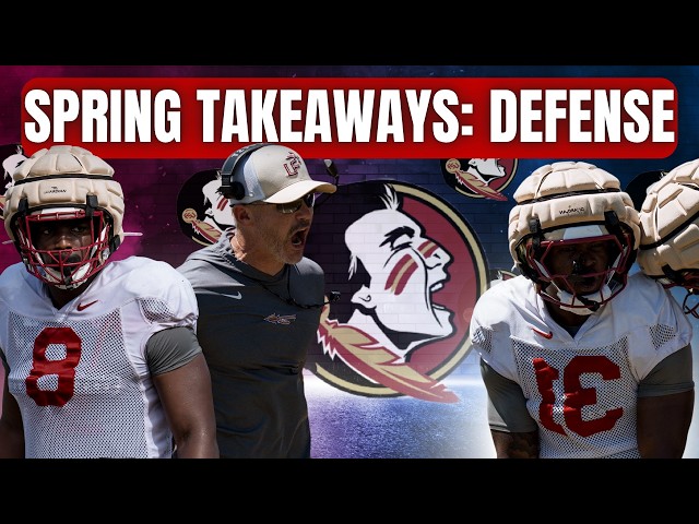 FSU Defense Spring Takeaways 👀 | What We Learned