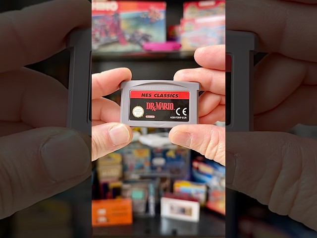 Dr. Mario for GBA 🦠🧩 #nes #nintendo #gameboy
