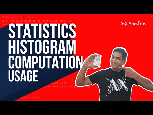 How is SQL Server Statistics Histogram Computation Used by The Query Optimizer – Part 1 (by Amit)