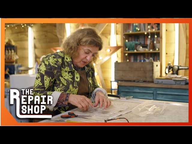 The Repair Shop Saves a Precious Fire Station Garden Painting | The Repair Shop
