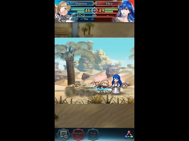 Fire Emblem Heroes - Lunatic Merric & Elice Bound Hero Battle Quests w/ Nino Sharena Olivia Alfonse
