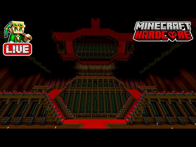 Building a Mirrored Staircase in My 59,600 Day Hardcore Minecraft World