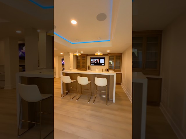Step into your favorite space in the house! 🏡 #nyknicks #winecellar #homegym #interiordesign