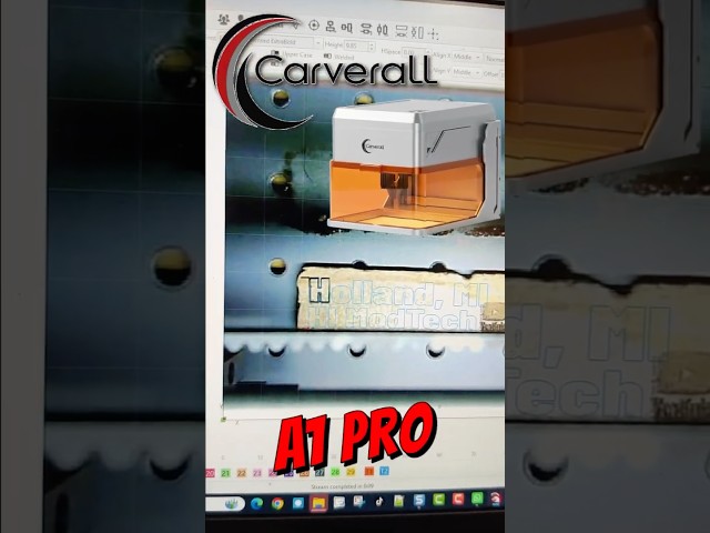 Carverall A1 Pro Laser Camera Enabled: Eazy Alignment! 💯🔥