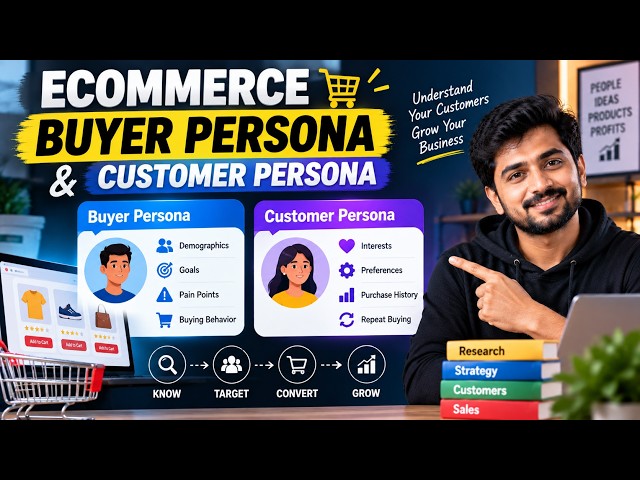 Ecommerce Business #BuyerPersona & #CustomerPersona | Complete Digital Marketing Guide