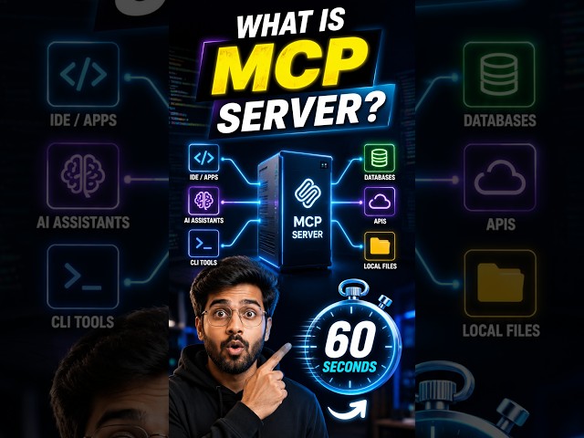What is MCP Server in 60 Seconds? | MCP Server In 1 Minute