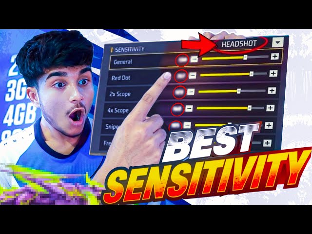 2026 BEST SENSITIVITY For 99.99% Headshot Rate ☠️🔥 All Devices || Free Fire Max || FireEyes Gaming