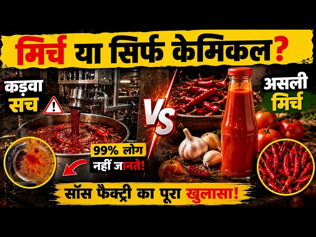 What's Really in Your Kissan Chilli Sauce? Factory Reality Exposed  #chilisauce #factoryprocess