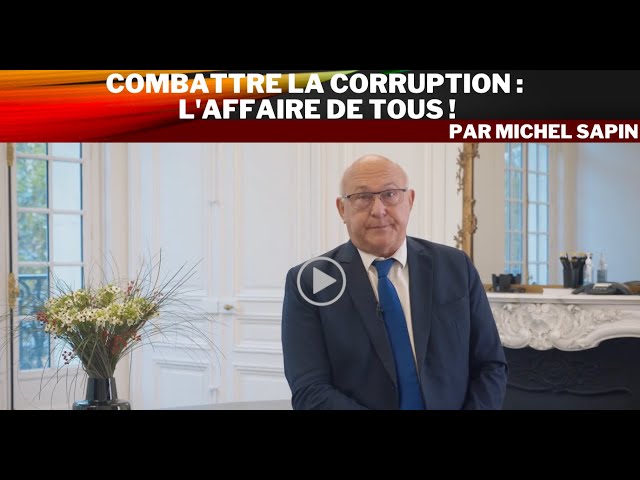 Lutte anticorruption : interview Michel Sapin