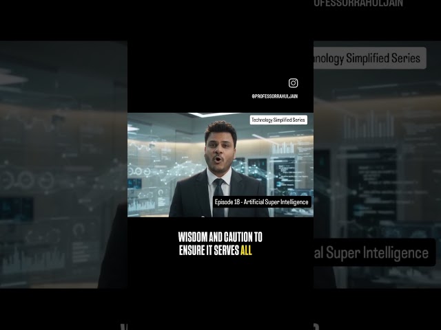 Technology Simplified – Episode 18 | Artificial Super Intelligence (ASI) #artificialintelligence #ai