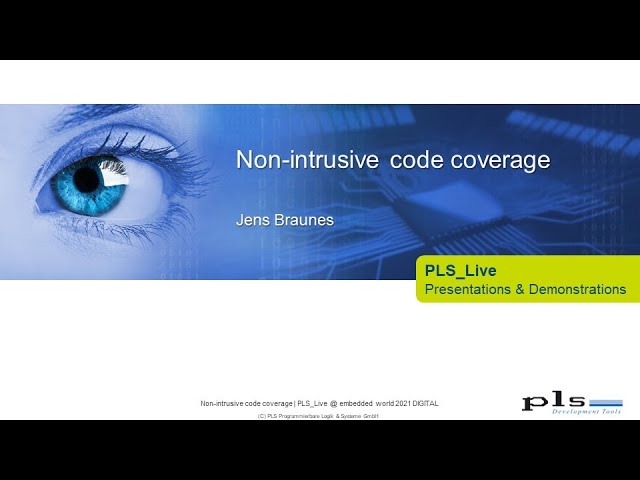 Non intrusive code coverage